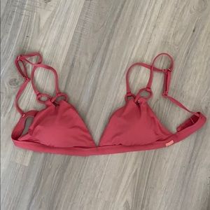 Roxy Pink Bikini Top
